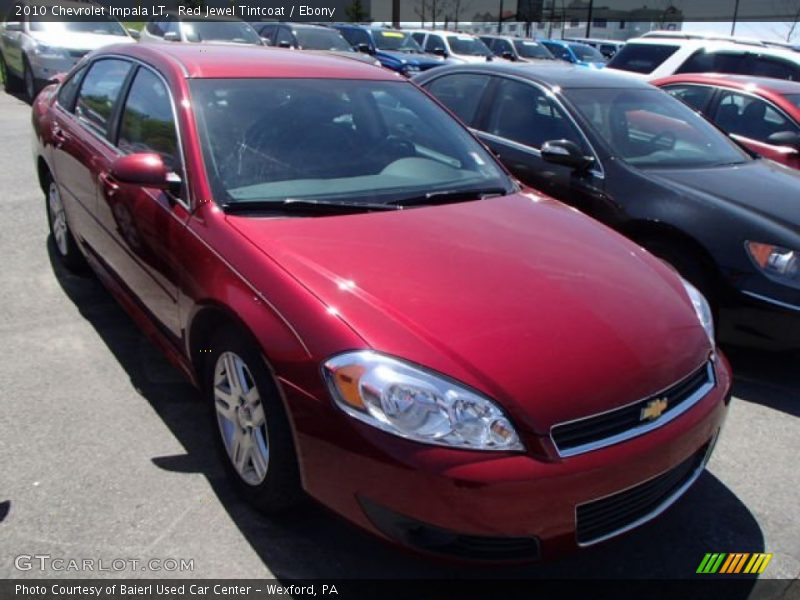 Red Jewel Tintcoat / Ebony 2010 Chevrolet Impala LT