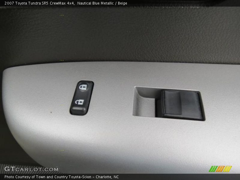 Nautical Blue Metallic / Beige 2007 Toyota Tundra SR5 CrewMax 4x4