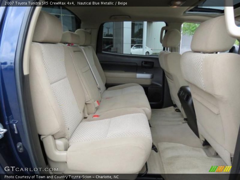 Nautical Blue Metallic / Beige 2007 Toyota Tundra SR5 CrewMax 4x4