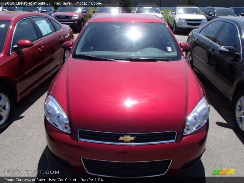 Red Jewel Tintcoat / Ebony 2010 Chevrolet Impala LT