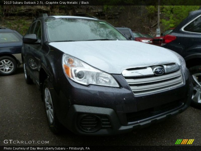 Graphite Gray Metallic / Black 2013 Subaru Outback 2.5i