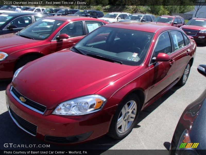 Red Jewel Tintcoat / Ebony 2010 Chevrolet Impala LT