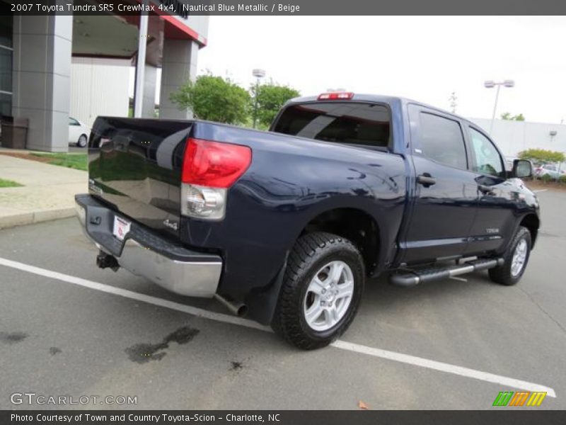 Nautical Blue Metallic / Beige 2007 Toyota Tundra SR5 CrewMax 4x4