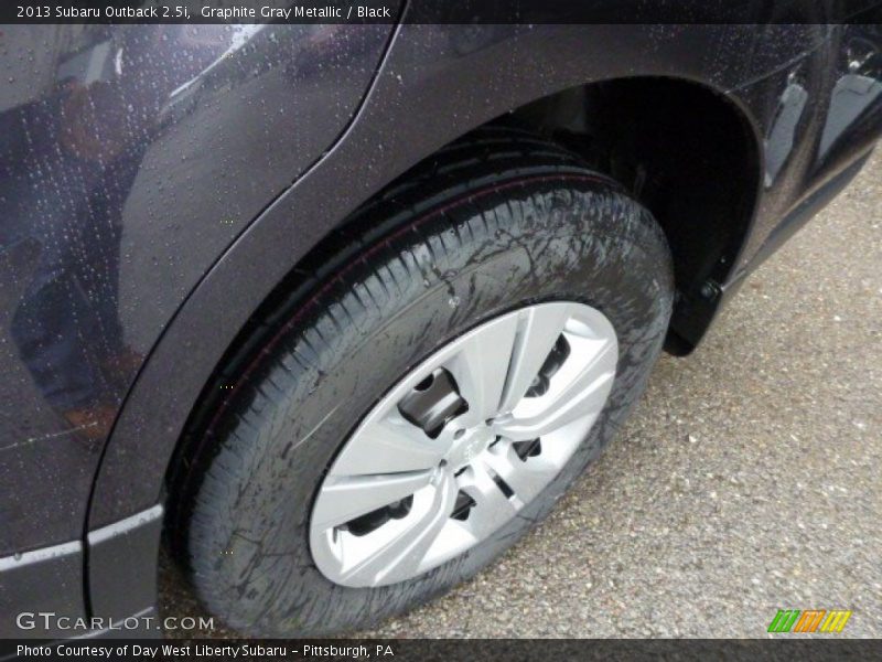 Graphite Gray Metallic / Black 2013 Subaru Outback 2.5i