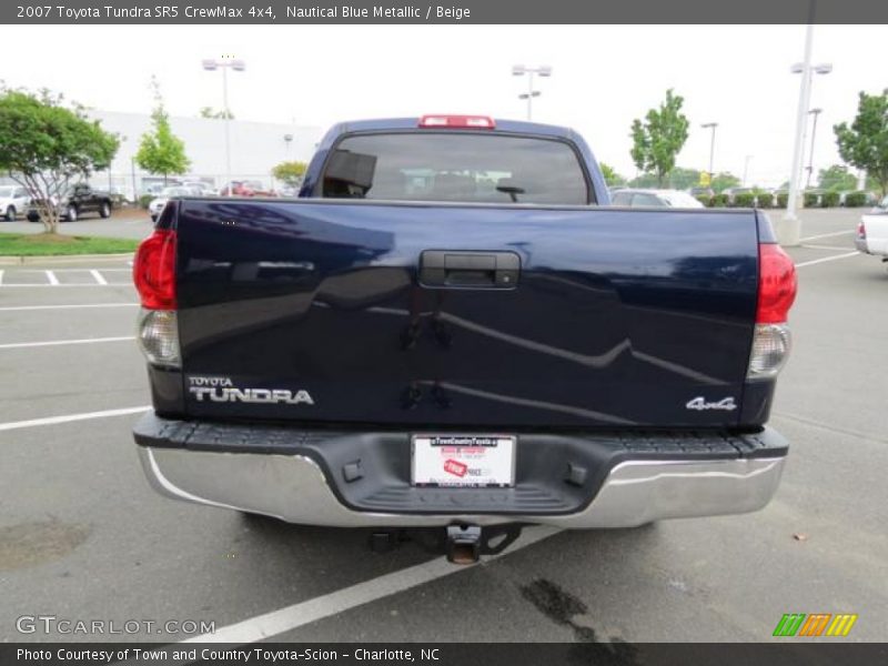 Nautical Blue Metallic / Beige 2007 Toyota Tundra SR5 CrewMax 4x4