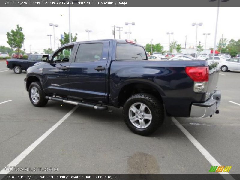 Nautical Blue Metallic / Beige 2007 Toyota Tundra SR5 CrewMax 4x4