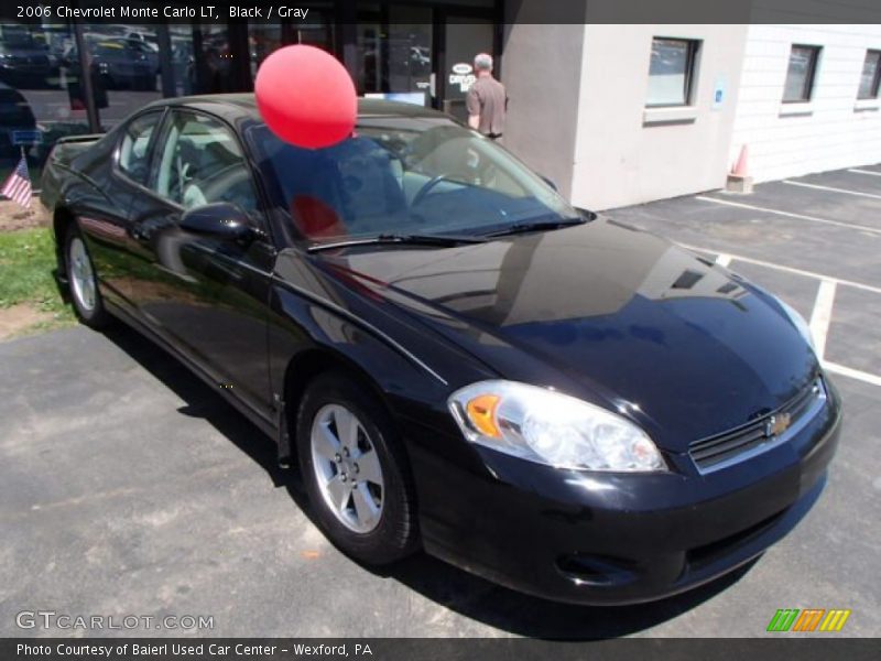 Black / Gray 2006 Chevrolet Monte Carlo LT
