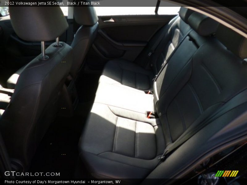 Black / Titan Black 2012 Volkswagen Jetta SE Sedan