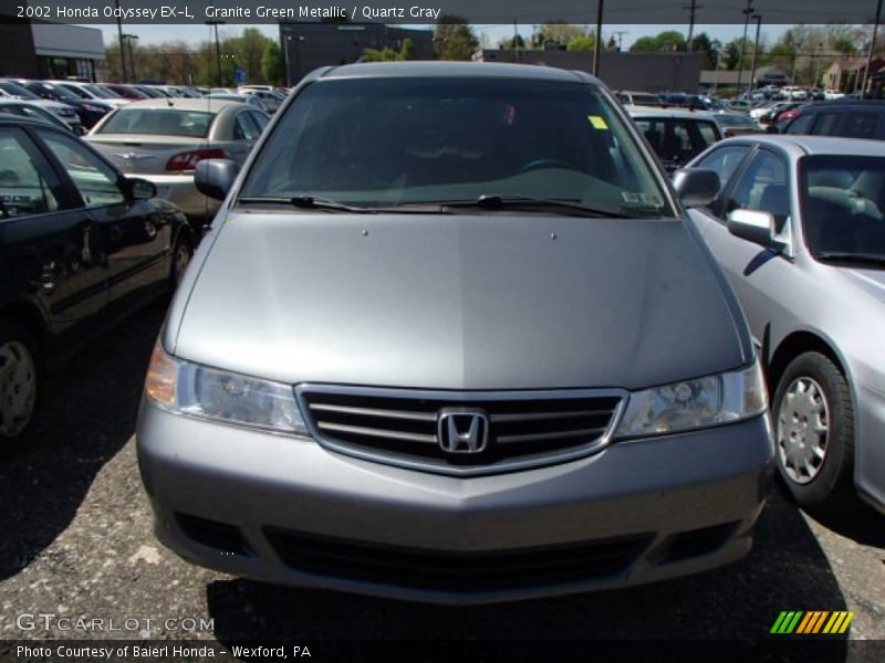 Granite Green Metallic / Quartz Gray 2002 Honda Odyssey EX-L