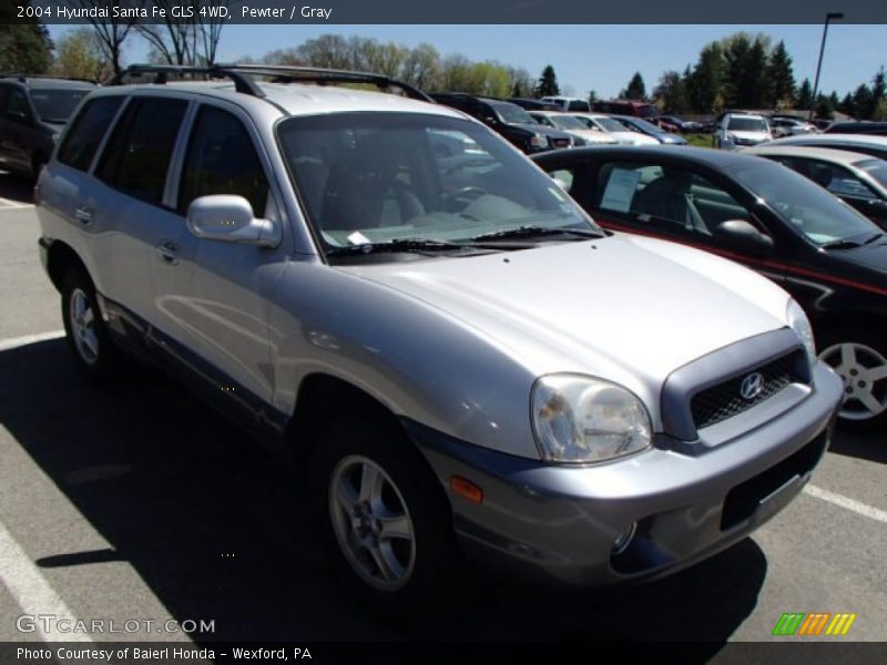 Pewter / Gray 2004 Hyundai Santa Fe GLS 4WD