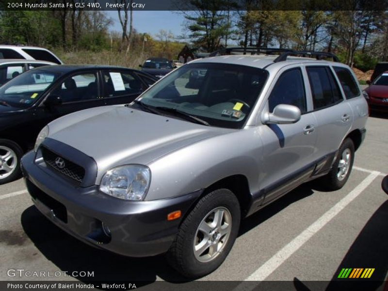 Pewter / Gray 2004 Hyundai Santa Fe GLS 4WD