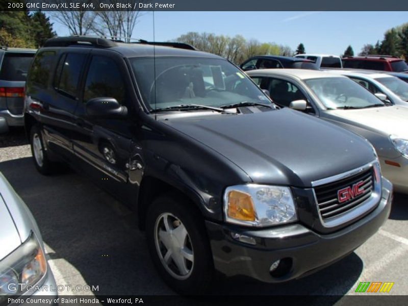 Onyx Black / Dark Pewter 2003 GMC Envoy XL SLE 4x4