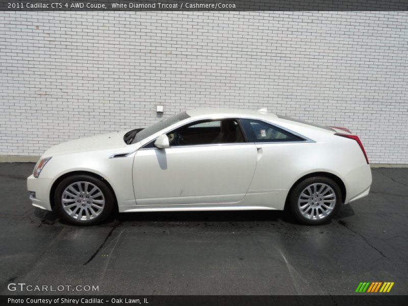  2011 CTS 4 AWD Coupe White Diamond Tricoat
