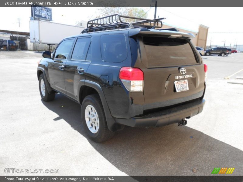 Black / Graphite 2010 Toyota 4Runner Trail 4x4