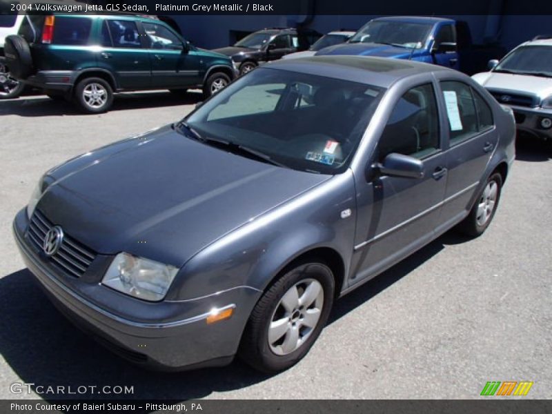 Platinum Grey Metallic / Black 2004 Volkswagen Jetta GLS Sedan