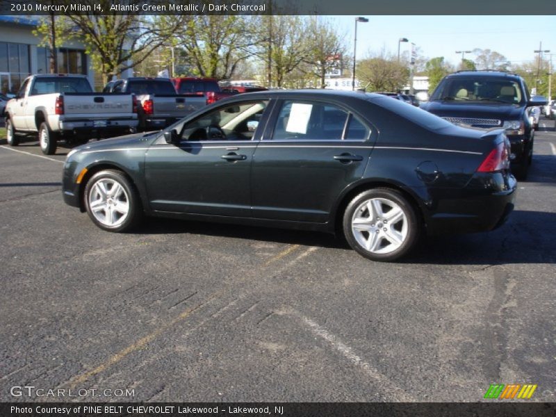 Atlantis Green Metallic / Dark Charcoal 2010 Mercury Milan I4