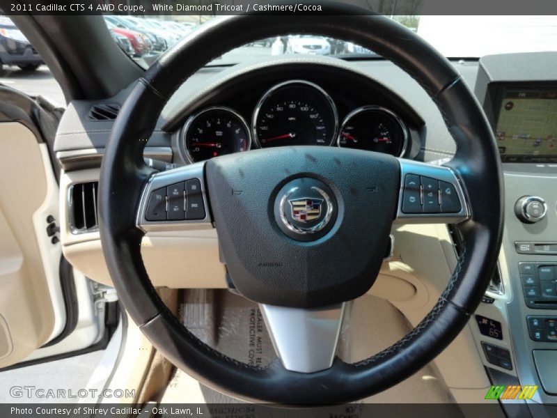  2011 CTS 4 AWD Coupe Steering Wheel