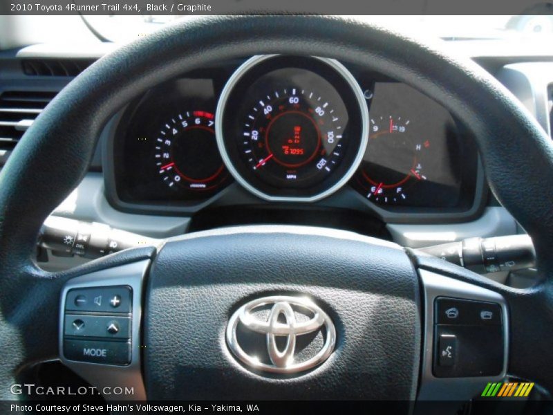 Black / Graphite 2010 Toyota 4Runner Trail 4x4