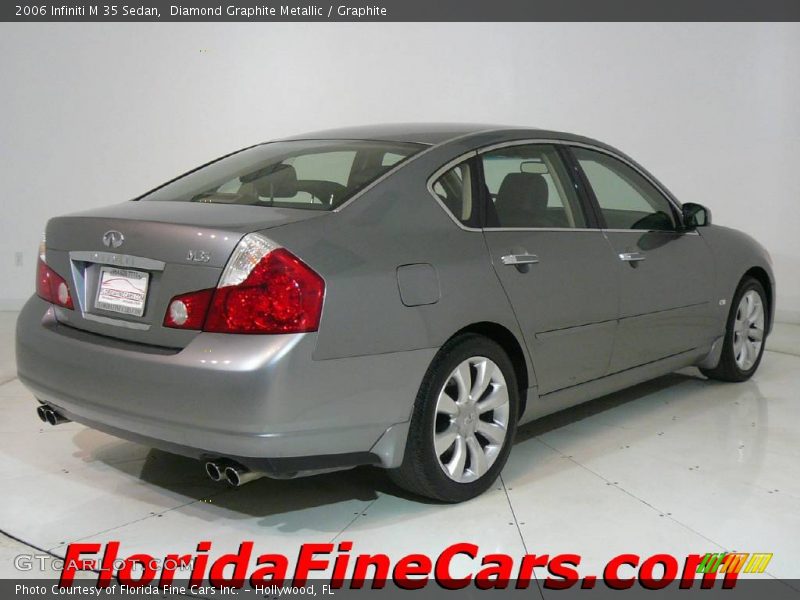 Diamond Graphite Metallic / Graphite 2006 Infiniti M 35 Sedan