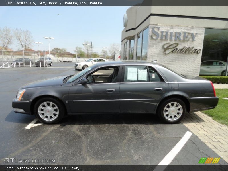 Gray Flannel / Titanium/Dark Titanium 2009 Cadillac DTS