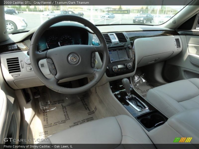 Gray Flannel / Titanium/Dark Titanium 2009 Cadillac DTS