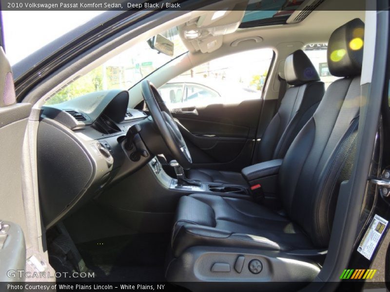 Deep Black / Black 2010 Volkswagen Passat Komfort Sedan