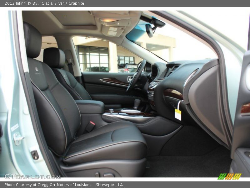 Glacial Silver / Graphite 2013 Infiniti JX 35
