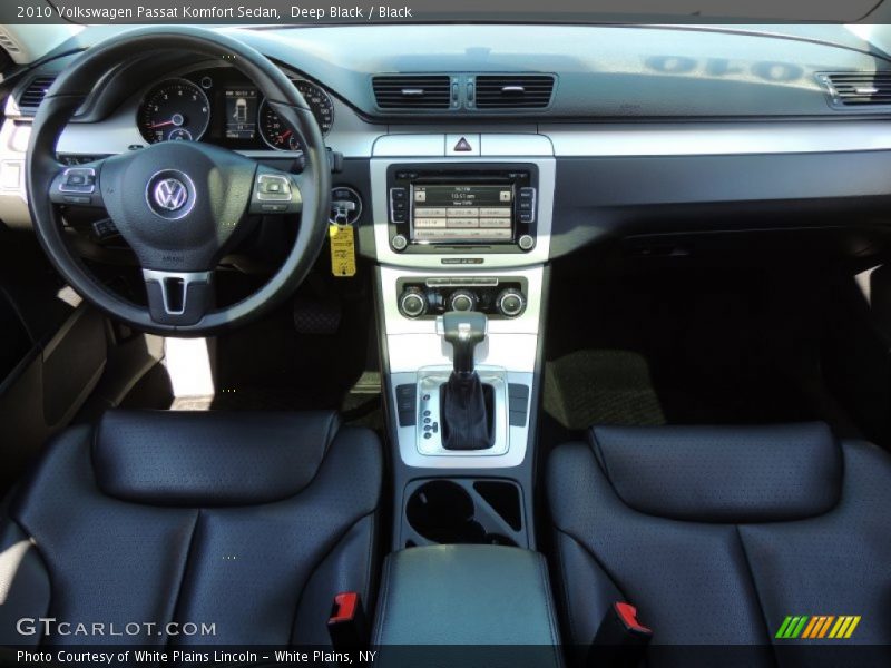 Deep Black / Black 2010 Volkswagen Passat Komfort Sedan