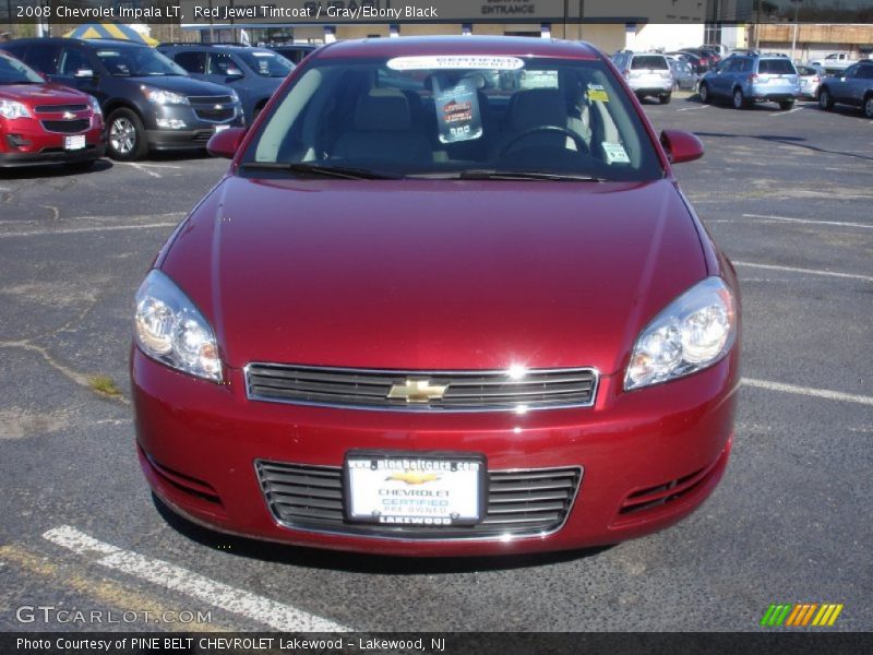 Red Jewel Tintcoat / Gray/Ebony Black 2008 Chevrolet Impala LT