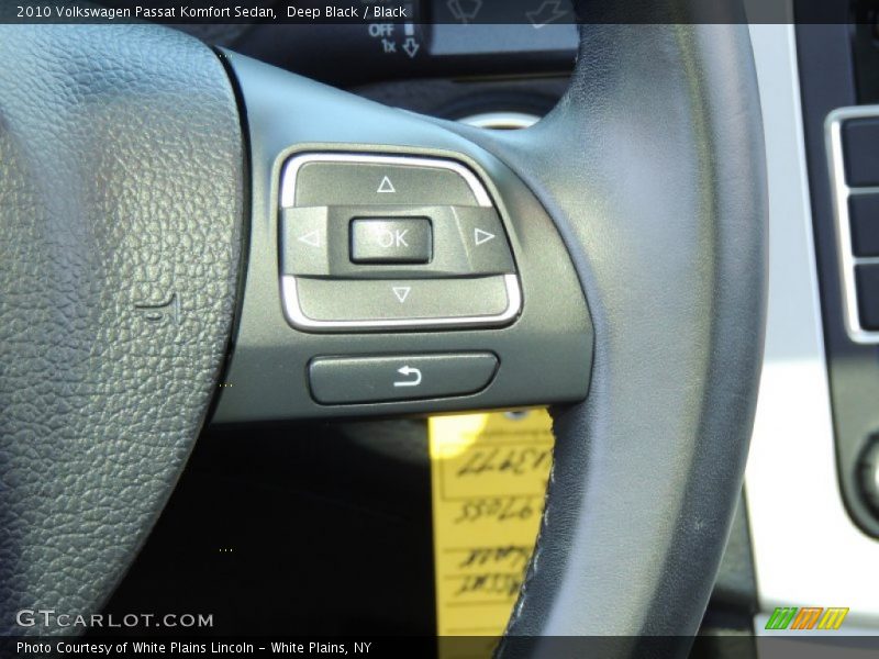 Deep Black / Black 2010 Volkswagen Passat Komfort Sedan