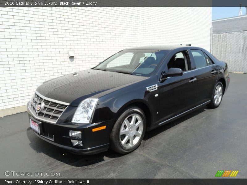 Black Raven / Ebony 2010 Cadillac STS V6 Luxury