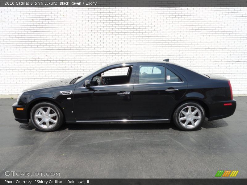 Black Raven / Ebony 2010 Cadillac STS V6 Luxury