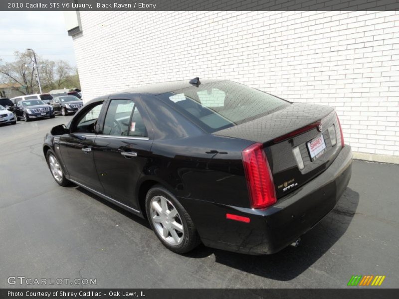 Black Raven / Ebony 2010 Cadillac STS V6 Luxury