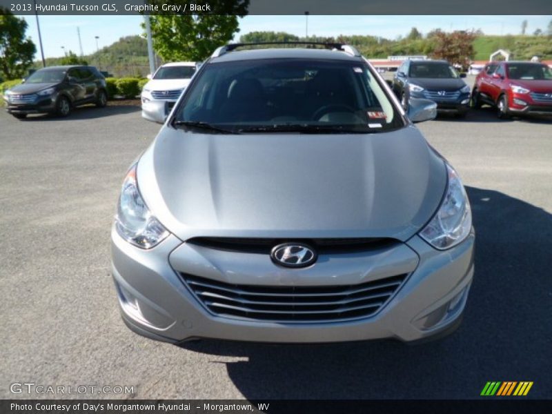 Graphite Gray / Black 2013 Hyundai Tucson GLS