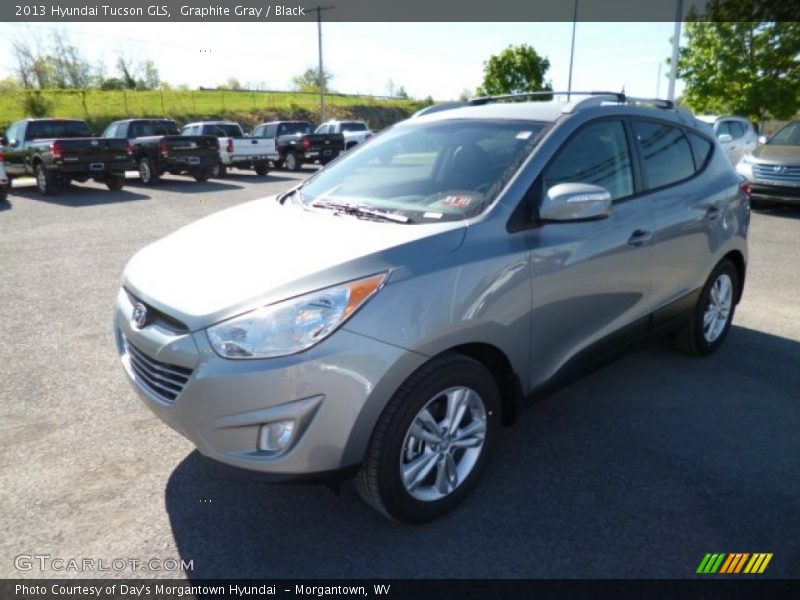 Graphite Gray / Black 2013 Hyundai Tucson GLS