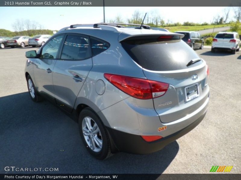 Graphite Gray / Black 2013 Hyundai Tucson GLS