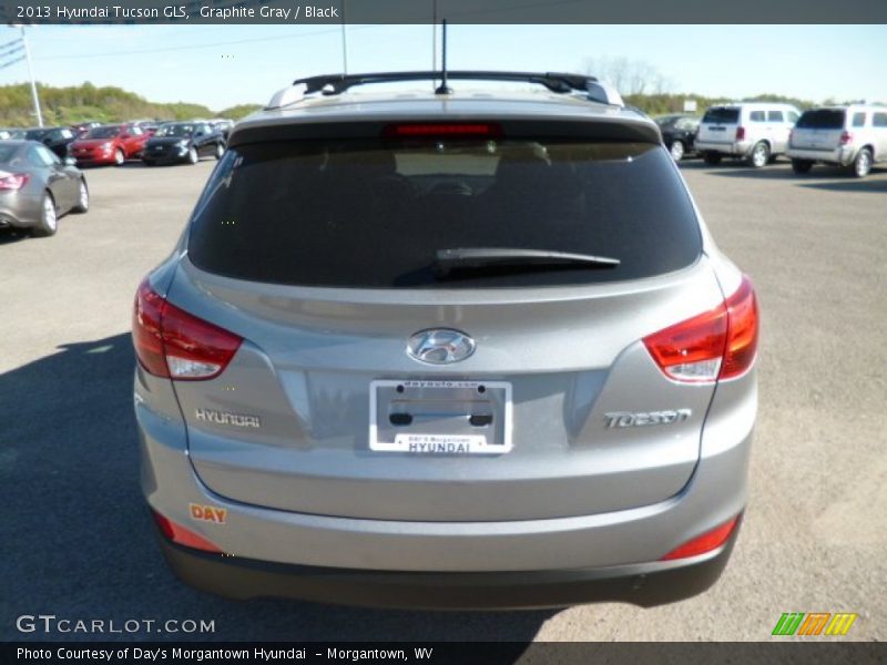 Graphite Gray / Black 2013 Hyundai Tucson GLS