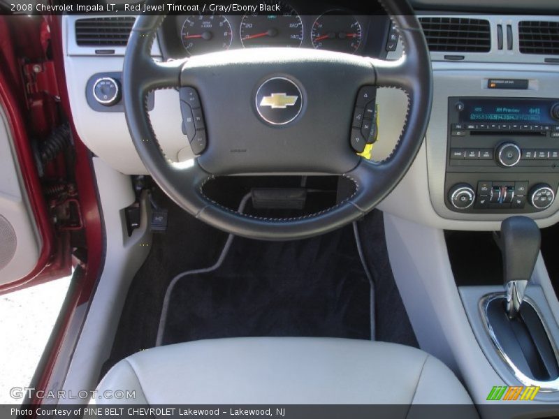 Red Jewel Tintcoat / Gray/Ebony Black 2008 Chevrolet Impala LT