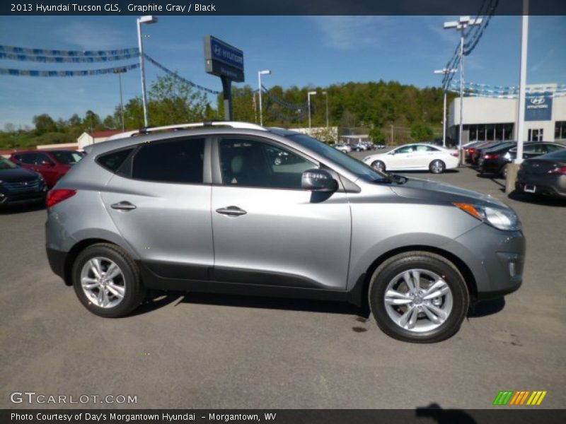 Graphite Gray / Black 2013 Hyundai Tucson GLS