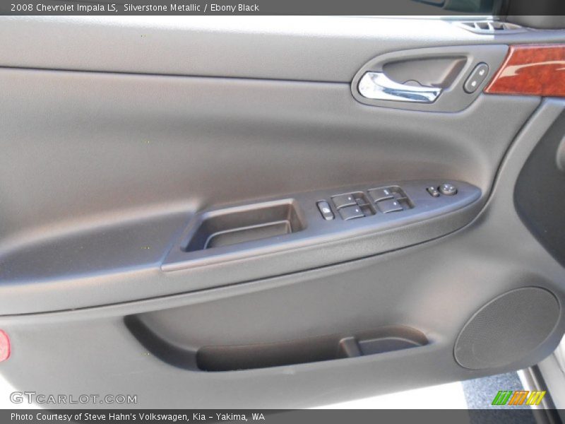 Silverstone Metallic / Ebony Black 2008 Chevrolet Impala LS