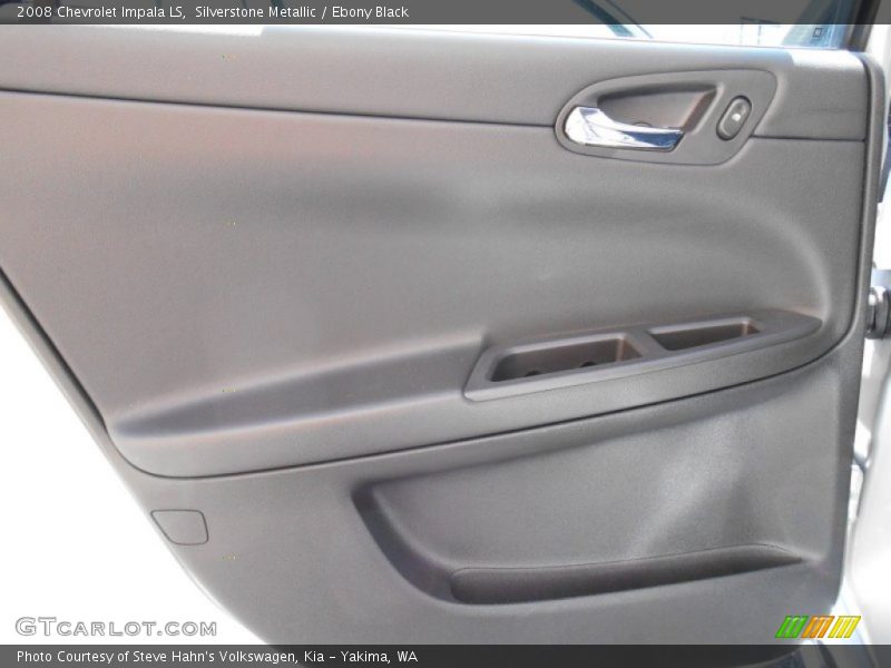 Silverstone Metallic / Ebony Black 2008 Chevrolet Impala LS