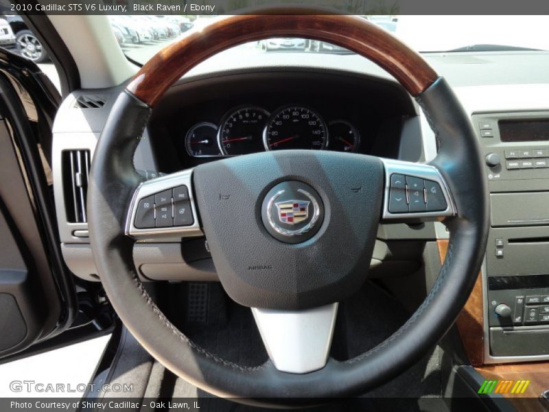 Black Raven / Ebony 2010 Cadillac STS V6 Luxury