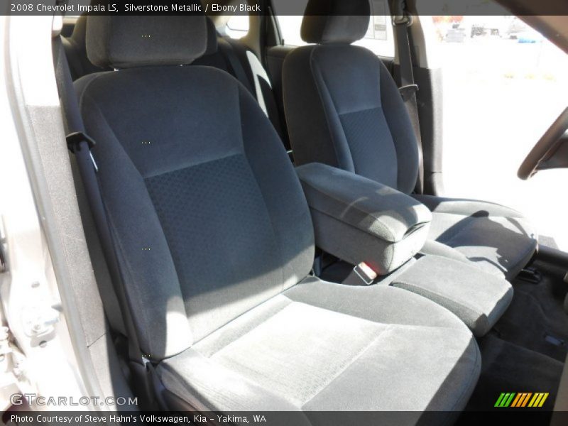 Silverstone Metallic / Ebony Black 2008 Chevrolet Impala LS