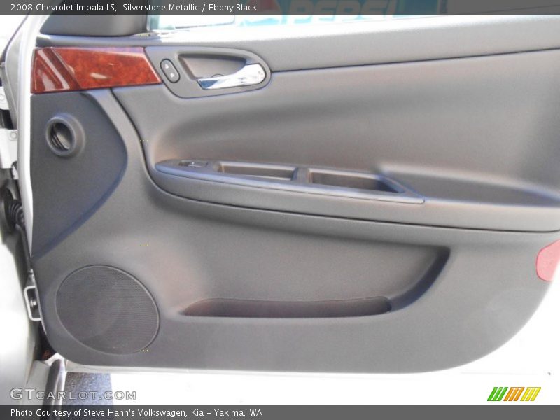 Silverstone Metallic / Ebony Black 2008 Chevrolet Impala LS