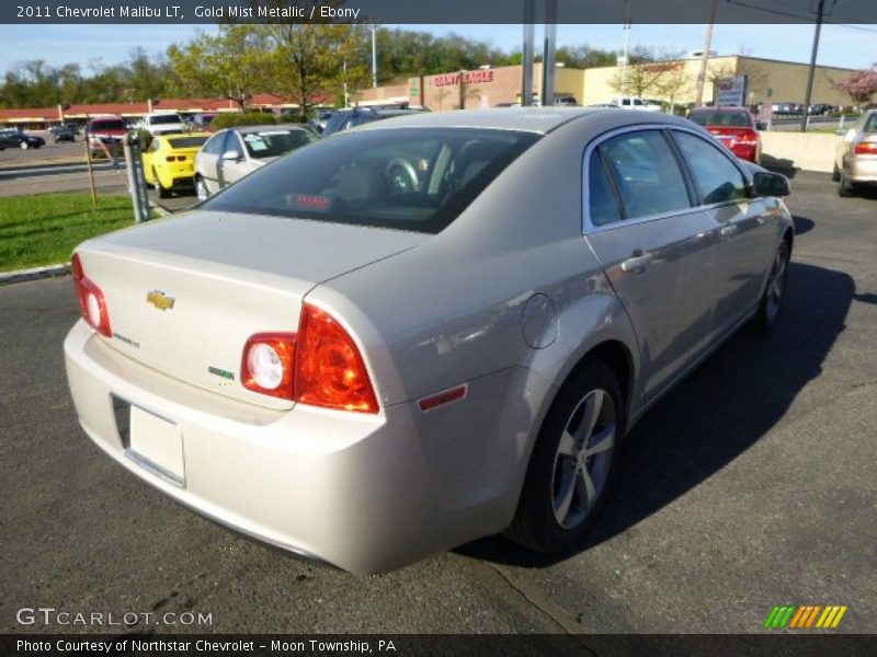 Gold Mist Metallic / Ebony 2011 Chevrolet Malibu LT
