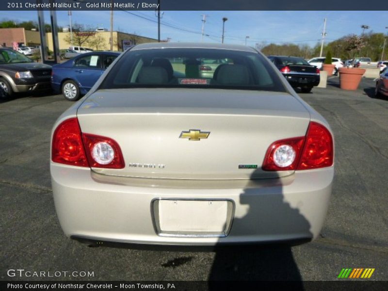Gold Mist Metallic / Ebony 2011 Chevrolet Malibu LT