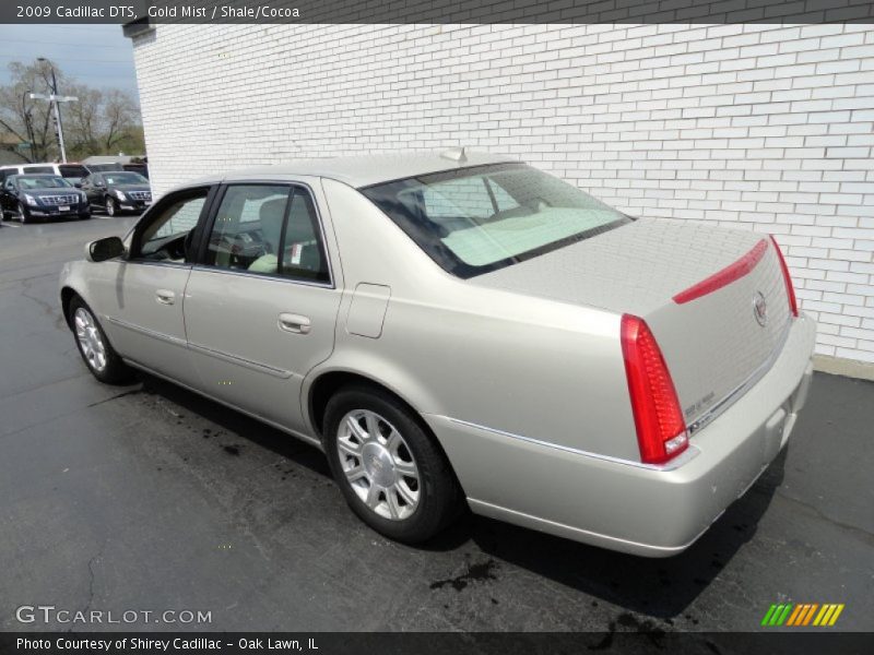  2009 DTS  Gold Mist