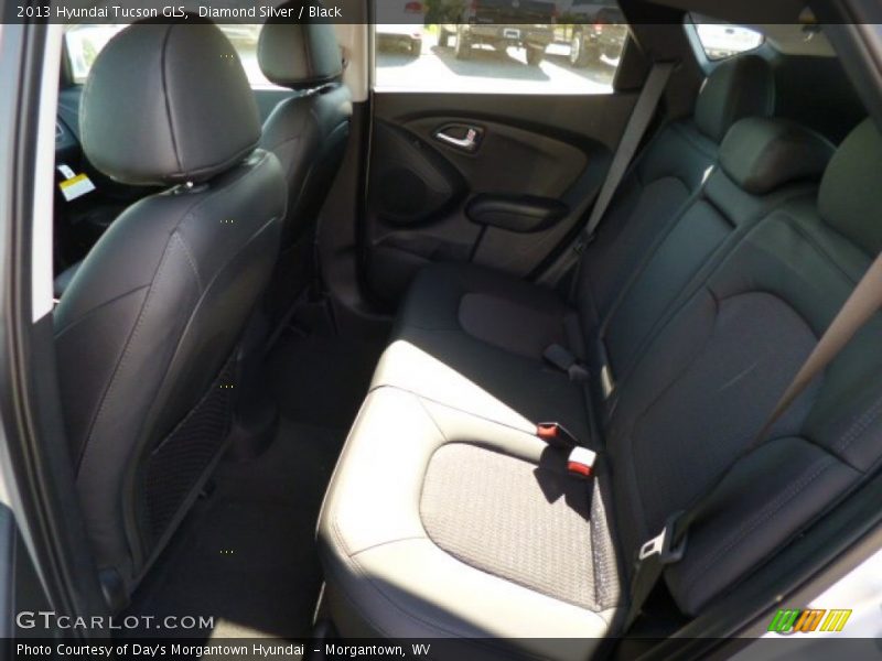 Diamond Silver / Black 2013 Hyundai Tucson GLS