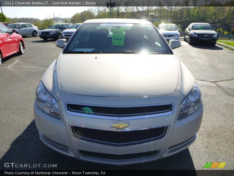 Gold Mist Metallic / Ebony 2011 Chevrolet Malibu LT