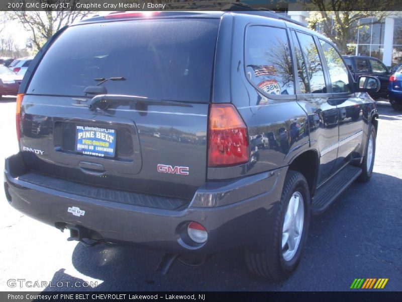 Graphite Gray Metallic / Ebony 2007 GMC Envoy SLT